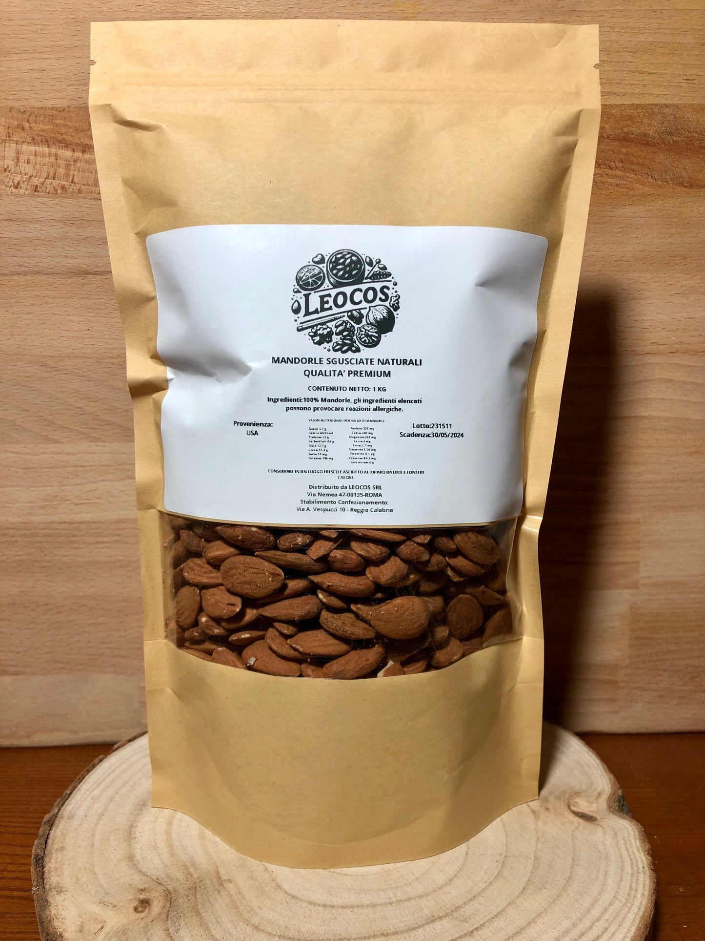 Sweet Natural Shelled Almonds - Premium Quality -