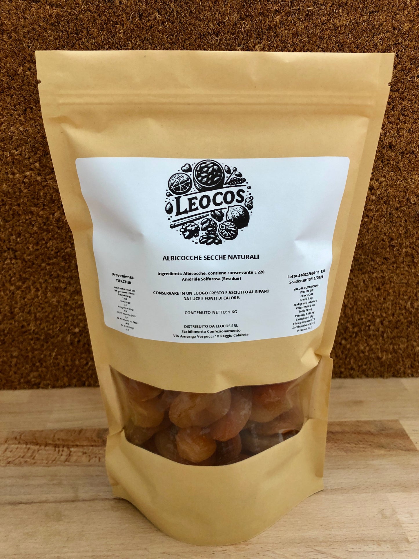 DRIED APRICOTS - SELECTED - PREMIUM QUALITY -