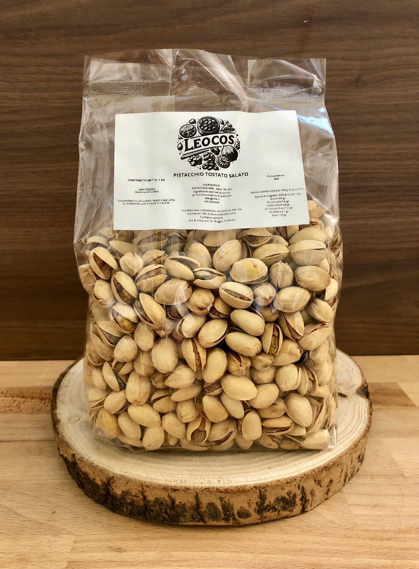 Salted Roasted Pistachios - Premium Quality - 