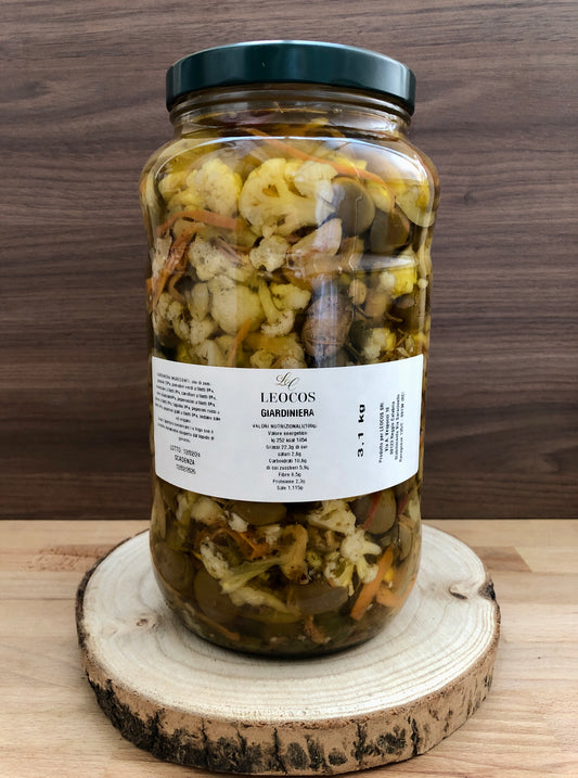 Giardiniera Calabrese formato da 3,1 Kg