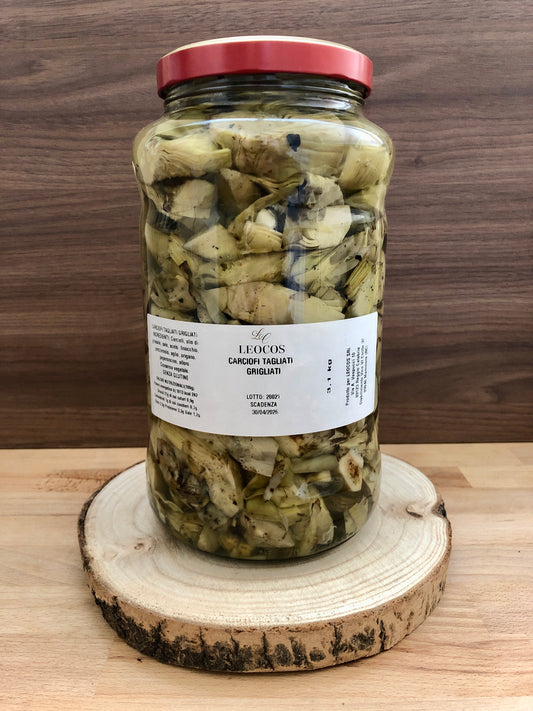 Carciofi Grigliati Sottolio Calabresi 3,1 Kg