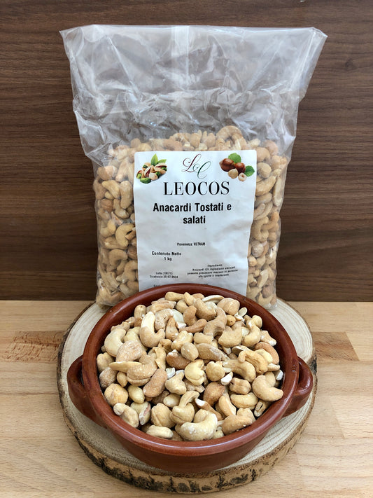 Salted Roasted Cashews - Premium Quality -