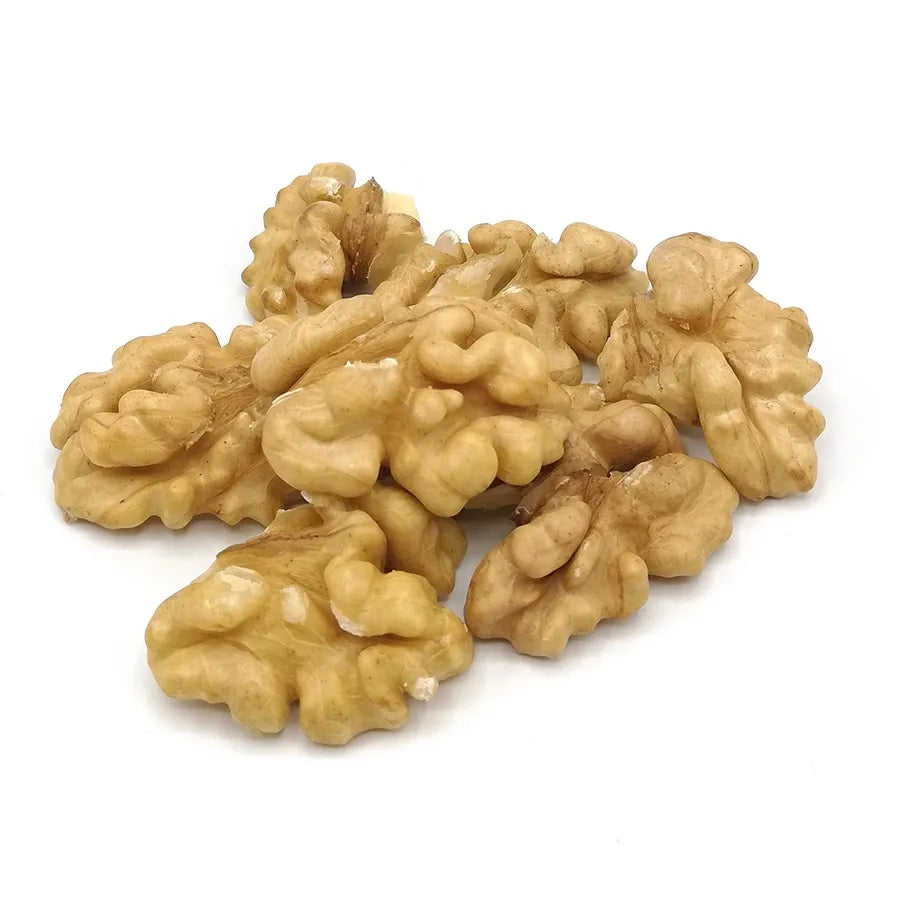 Premium quality shelled walnuts, naturally dried